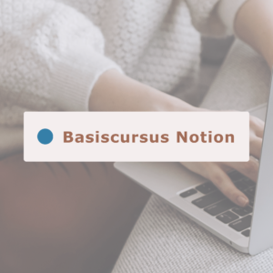 Basiscursus Notion